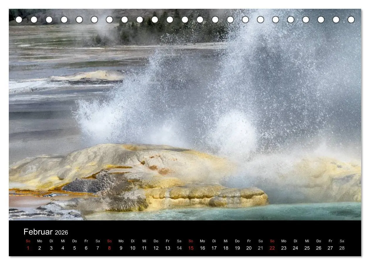 Bild: 9783516099669 | Traumziele in den USA. Der Yellowstone National Park (Tischkalender...