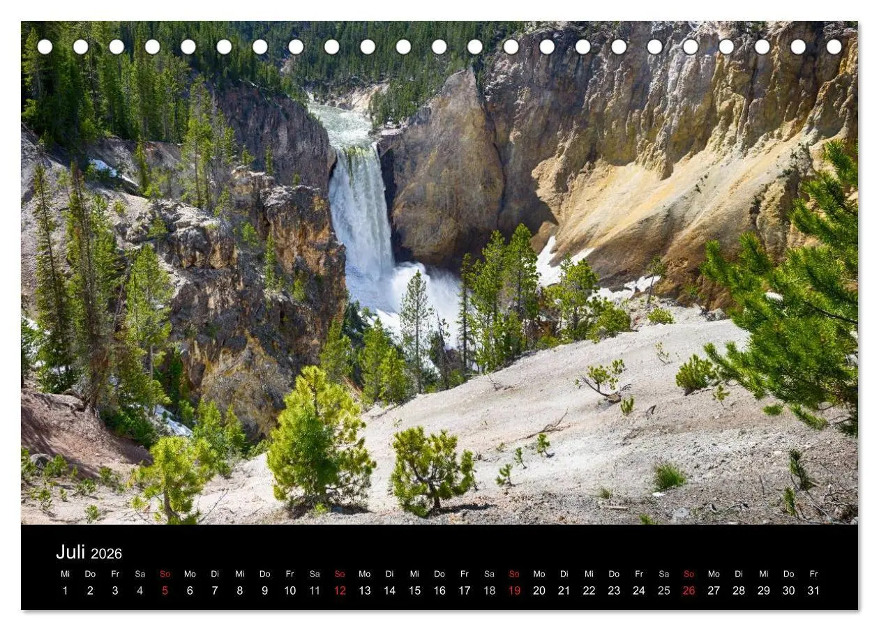 Bild: 9783516099669 | Traumziele in den USA. Der Yellowstone National Park (Tischkalender...