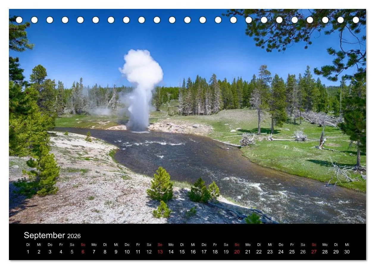 Bild: 9783516099669 | Traumziele in den USA. Der Yellowstone National Park (Tischkalender...
