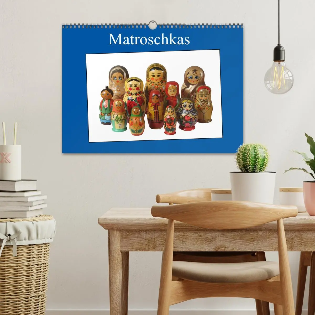 Bild: 9783516239669 | Matroschkas (Wandkalender 2026 DIN A3 quer), CALVENDO Monatskalender
