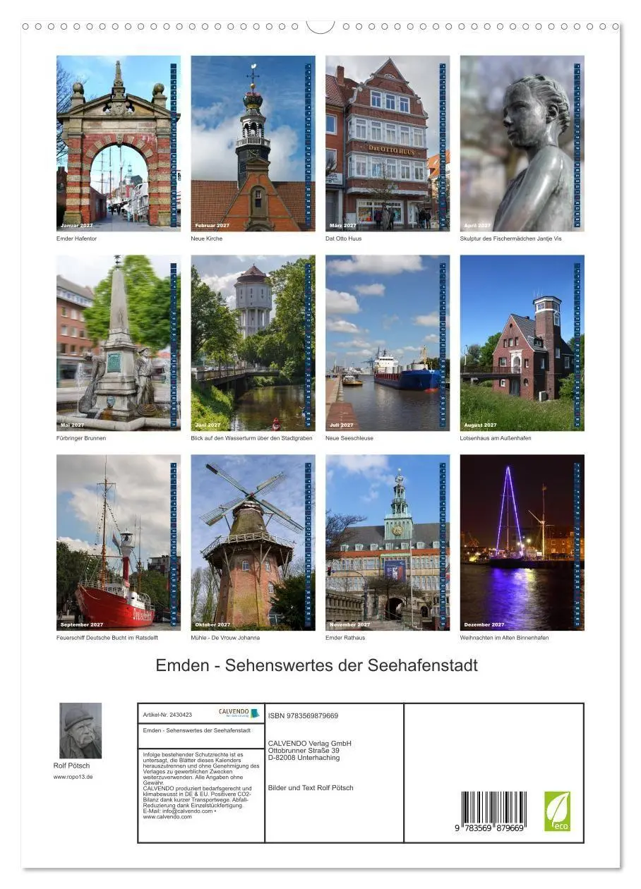 Bild: 9783569879669 | Emden - Sehenswertes der Seehafenstadt (hochwertiger Premium...