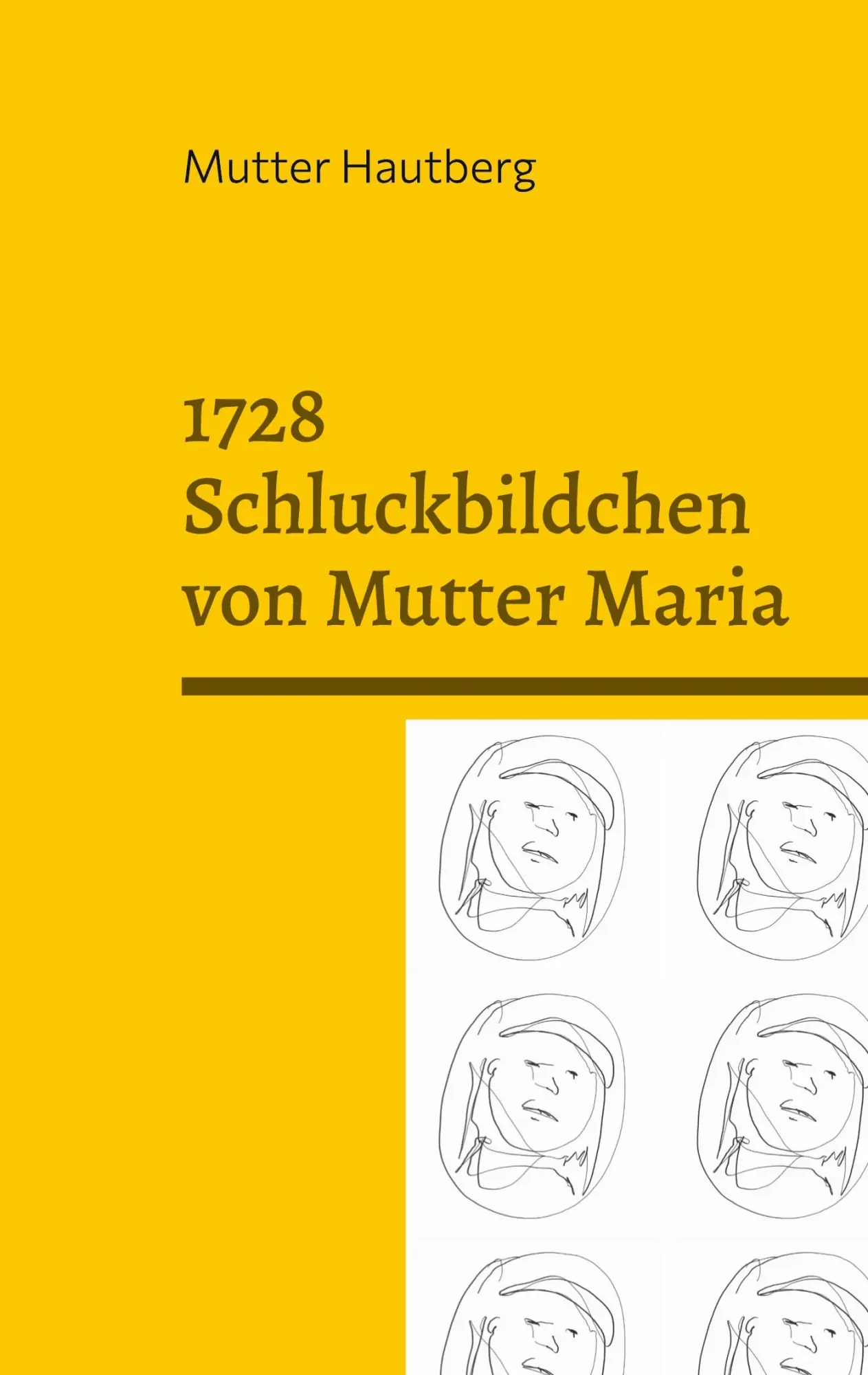 1728 Schluckbildchen von Mutter Maria: Heilung durch Einverleibung