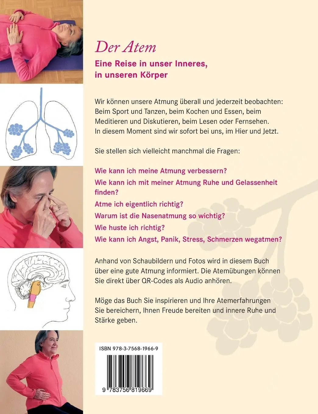 Rückseite: 9783756819669 | Der Atem | Beate Wargalla | Taschenbuch | Paperback | 148 S. | Deutsch