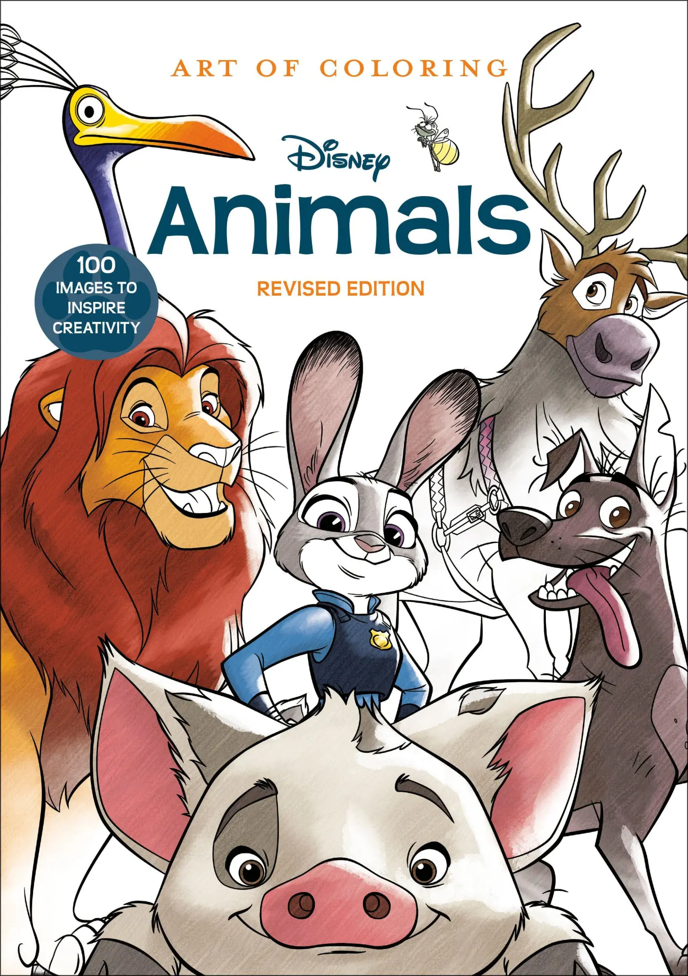 Cover: 9798217299669 | Art of Coloring: Disney Animals | 100 Images to Inspire Creativity