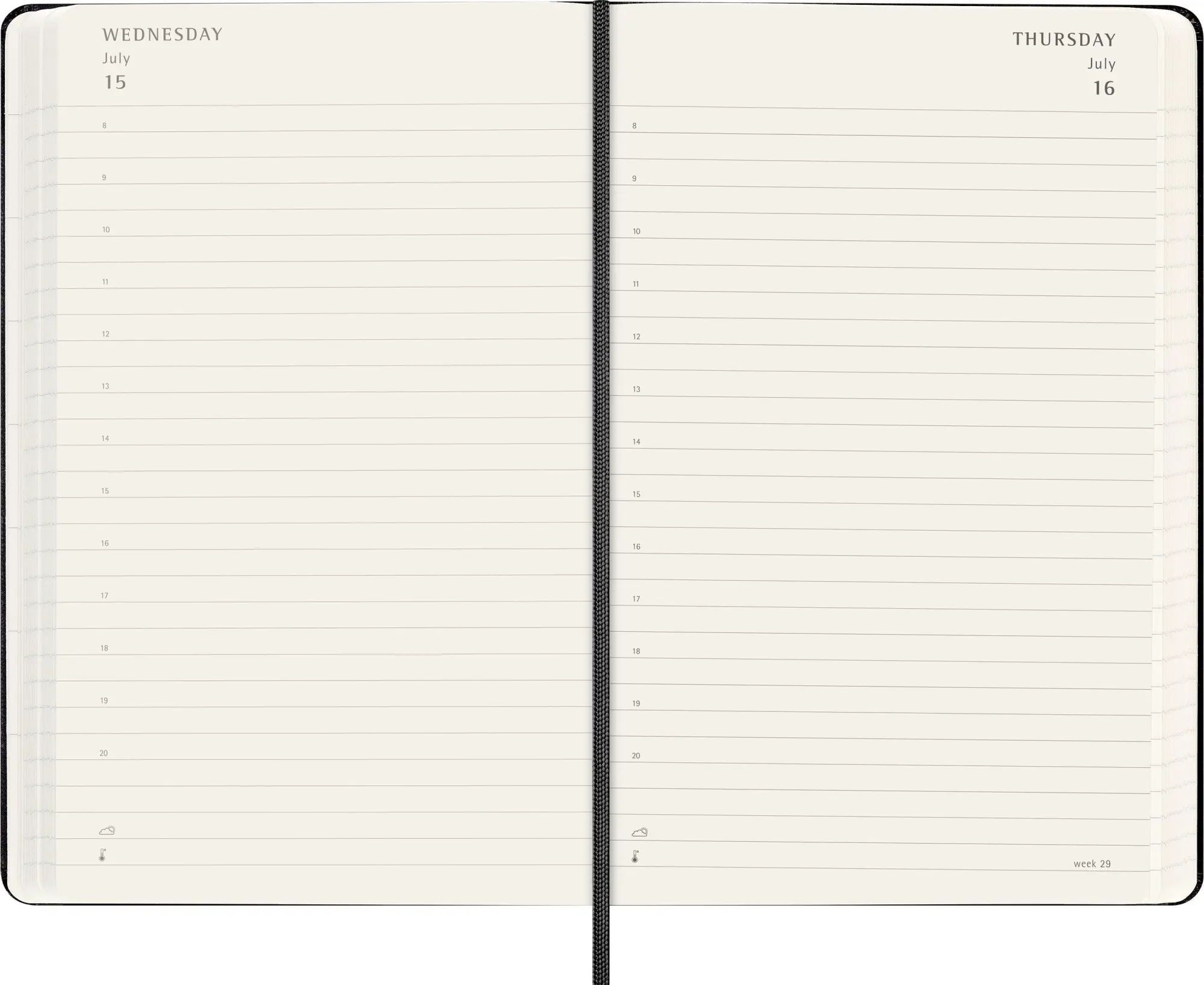 Bild: 8056999279769 | Moleskine 18 Monate Tagesnotizkalender 2026/2027, L/A5, 1 Tag = 1...