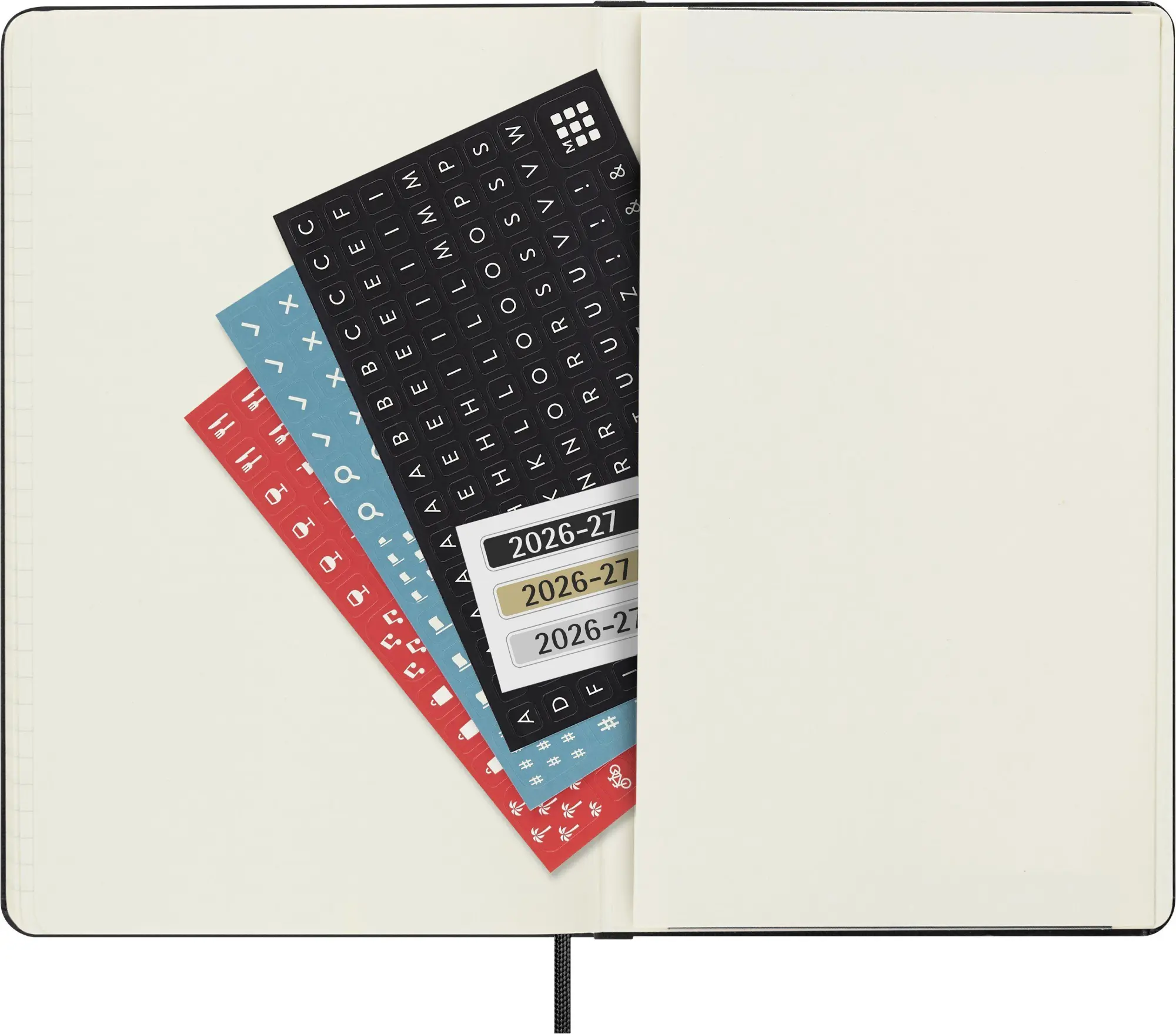 Bild: 8056999279769 | Moleskine 18 Monate Tagesnotizkalender 2026/2027, L/A5, 1 Tag = 1...