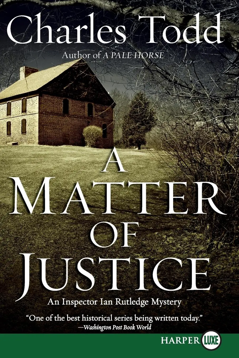 Cover: 9780061719769 | A Matter of Justice | Charles Todd | Taschenbuch | Englisch | 2013