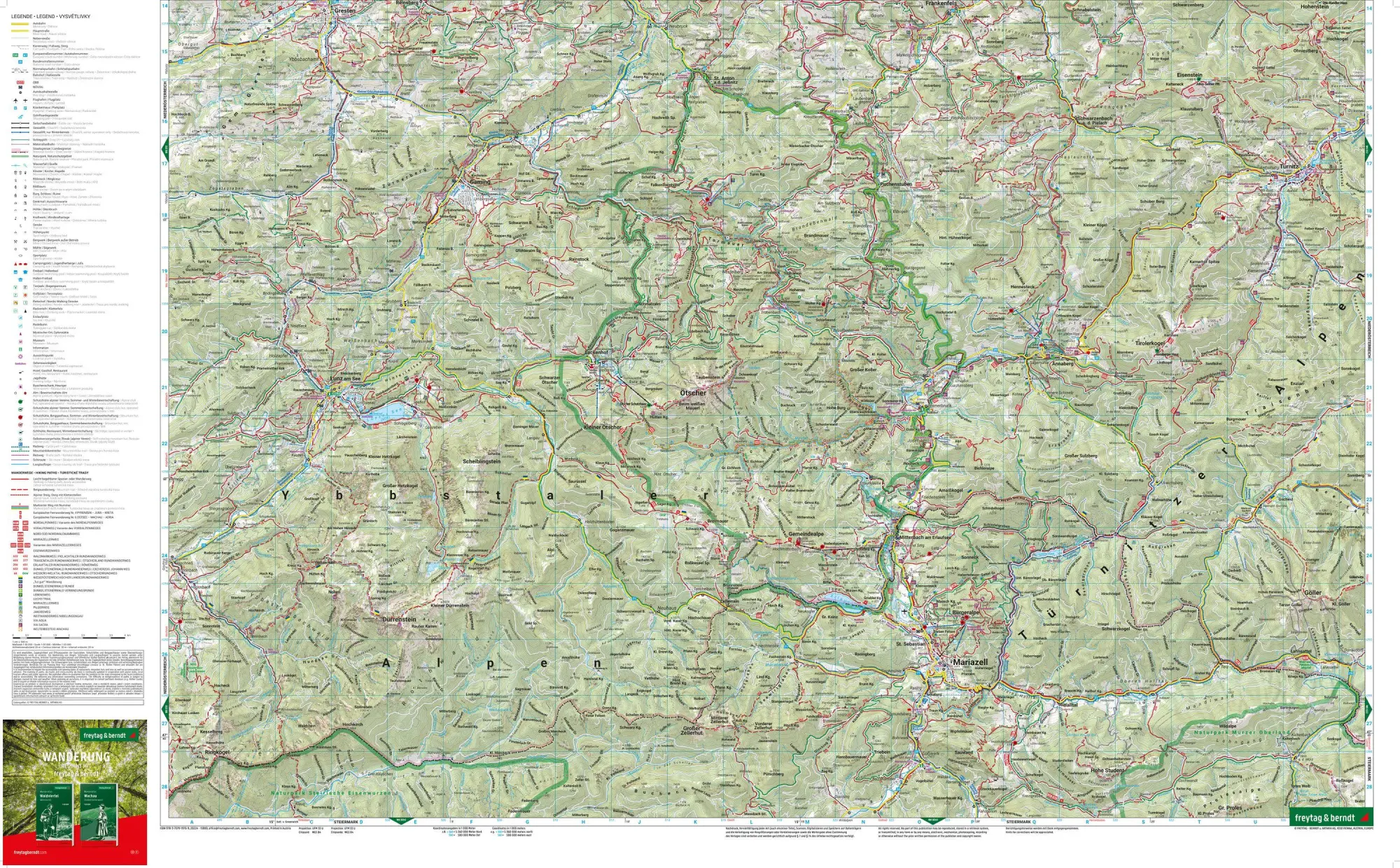 Bild: 9783707919769 | freytag &amp; berndt Wanderkarte WK 0031 Ötscherland, Mariazell -...