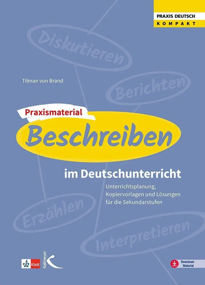 Cover: 9783772719769 | Praxismaterial: Beschreiben im Deutschunterricht | Tilman von Brand