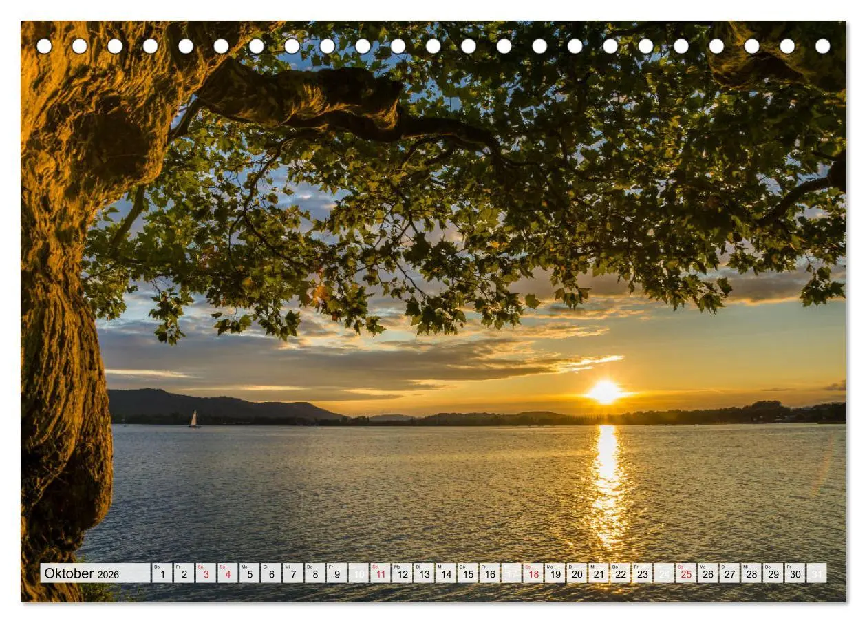 Bild: 9783457819869 | Auszeit Bodensee (Tischkalender 2026 DIN A5 quer), CALVENDO...