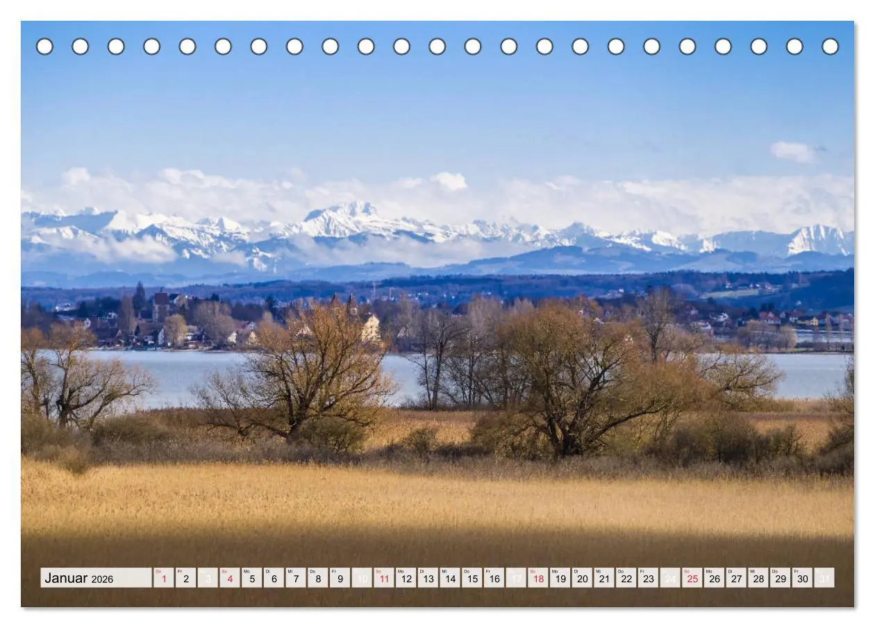 Bild: 9783457819869 | Auszeit Bodensee (Tischkalender 2026 DIN A5 quer), CALVENDO...