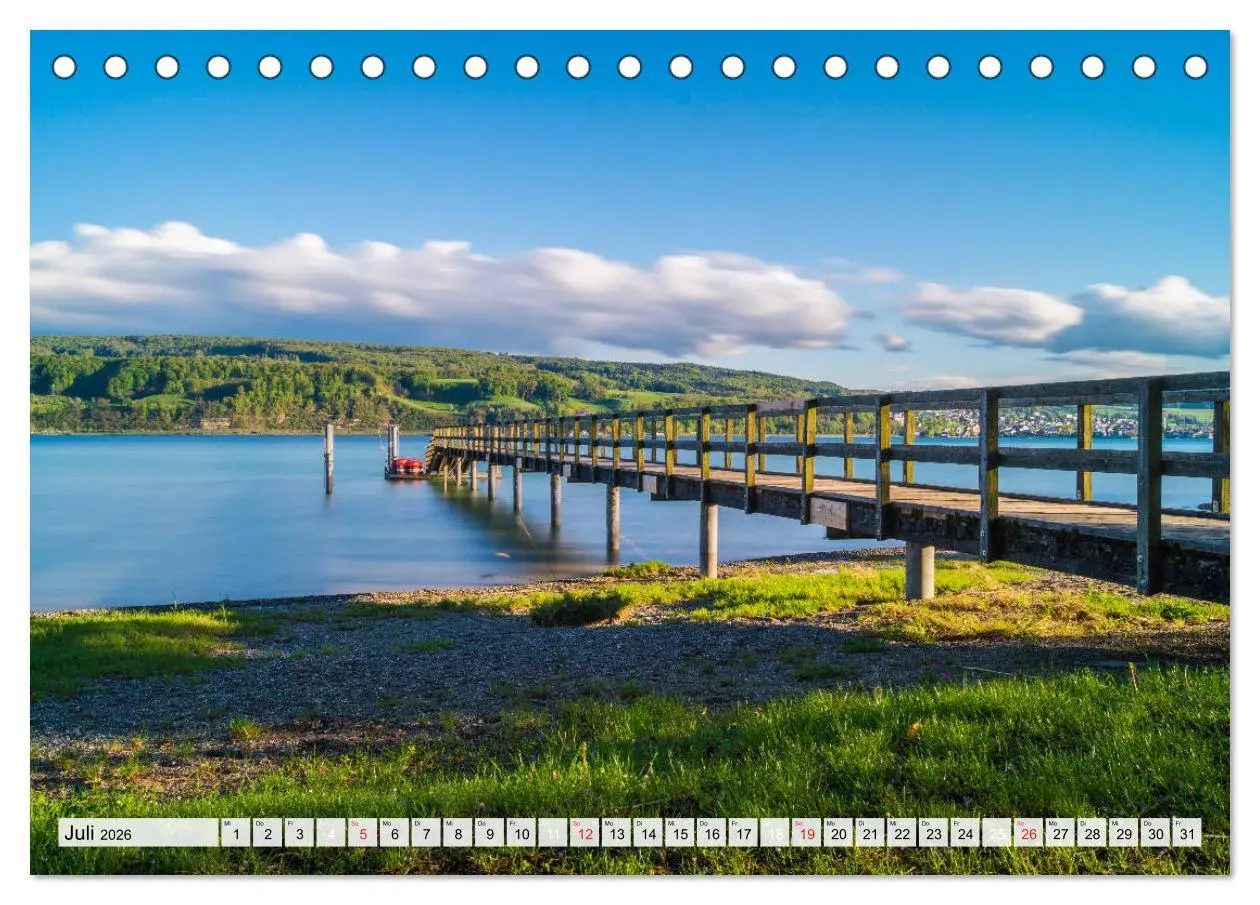 Bild: 9783457819869 | Auszeit Bodensee (Tischkalender 2026 DIN A5 quer), CALVENDO...