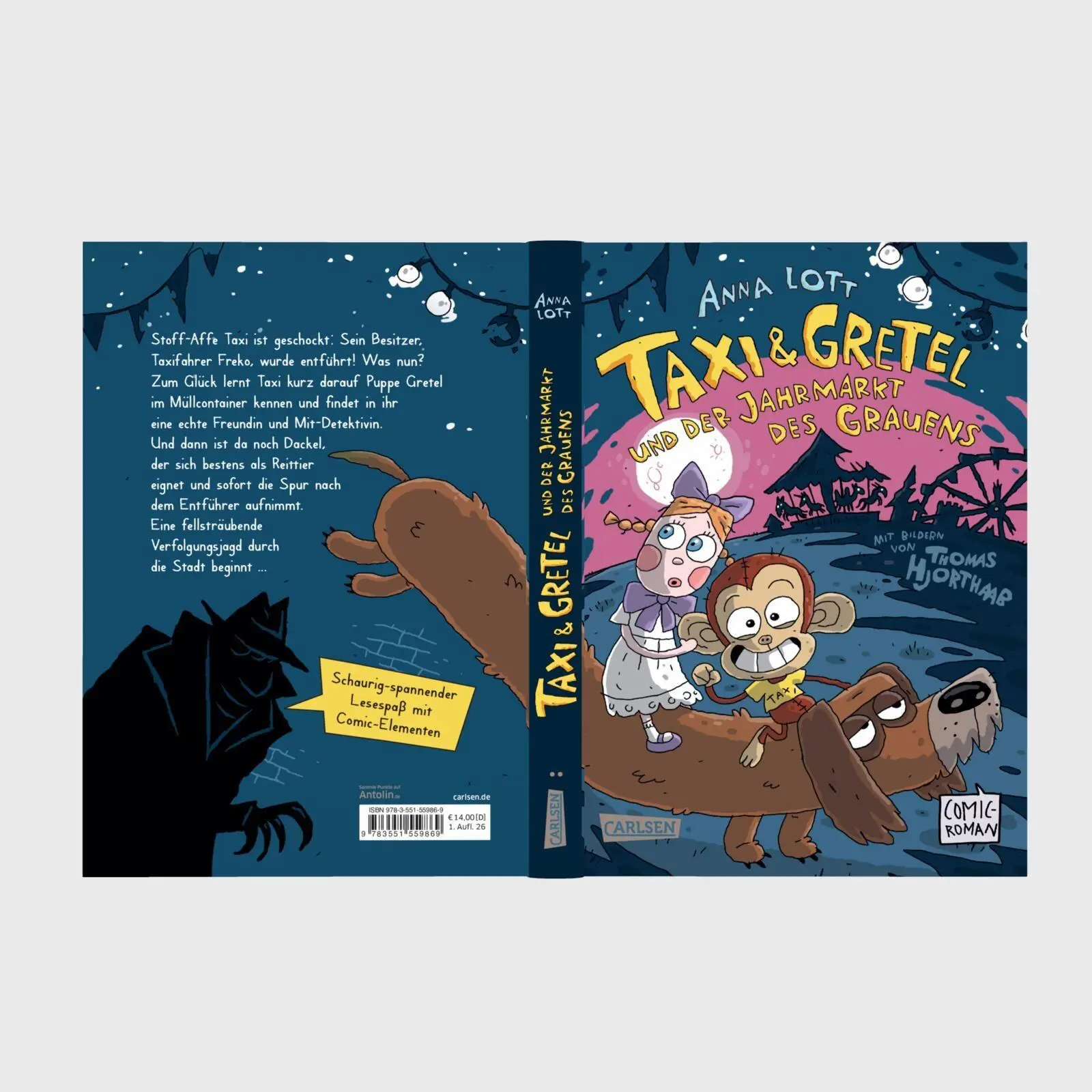 Bild: 9783551559869 | Taxi &amp; Gretel und der Jahrmarkt des Grauens | Anna Lott | Buch | 2026