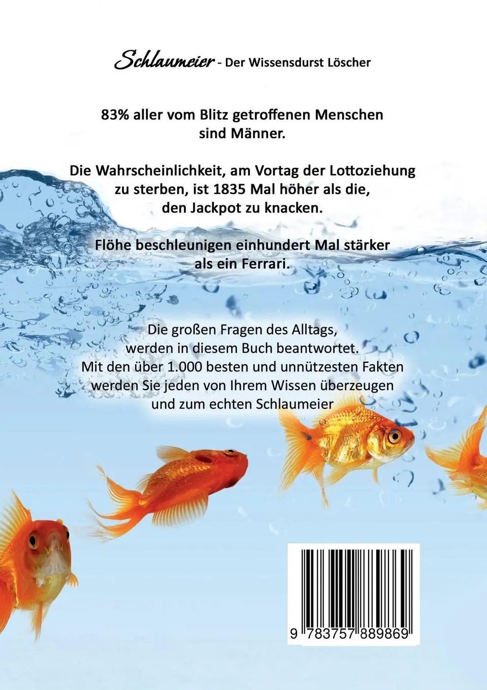 Rückseite: 9783757889869 | Schlaumeier | Der Wissensdurst-Löscher 2024 | Marc C. Berthold | Buch