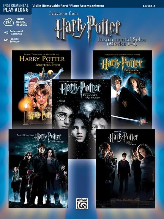 Cover: 9780739049969 | Harry Potter Movies 1-5, w. Audio-CD, for Violin and Piano...