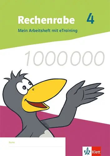 Cover: 9783122019969 | Rechenrabe 4. Mein Arbeitsheft mit eTraining Klasse 4. Ausgabe...