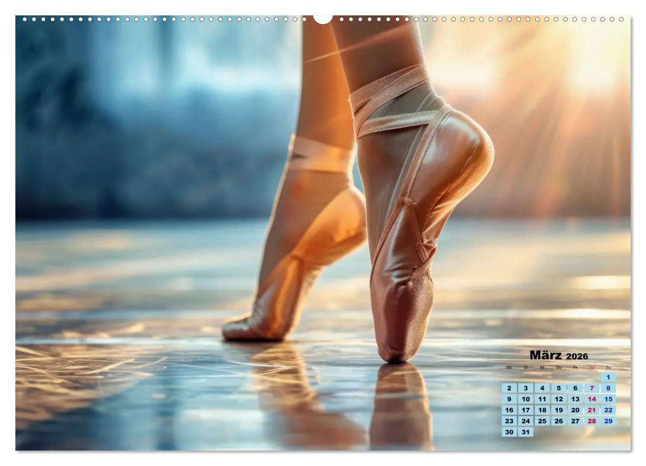 Bild: 9783457359969 | BALLETT - ein Hauch Magie (hochwertiger Premium Wandkalender 2026...