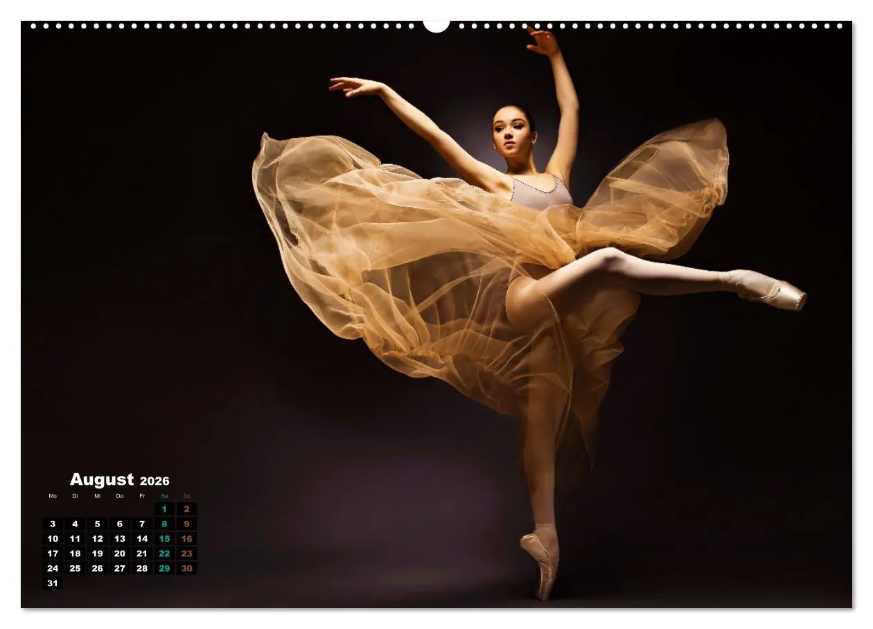 Bild: 9783457359969 | BALLETT - ein Hauch Magie (hochwertiger Premium Wandkalender 2026...