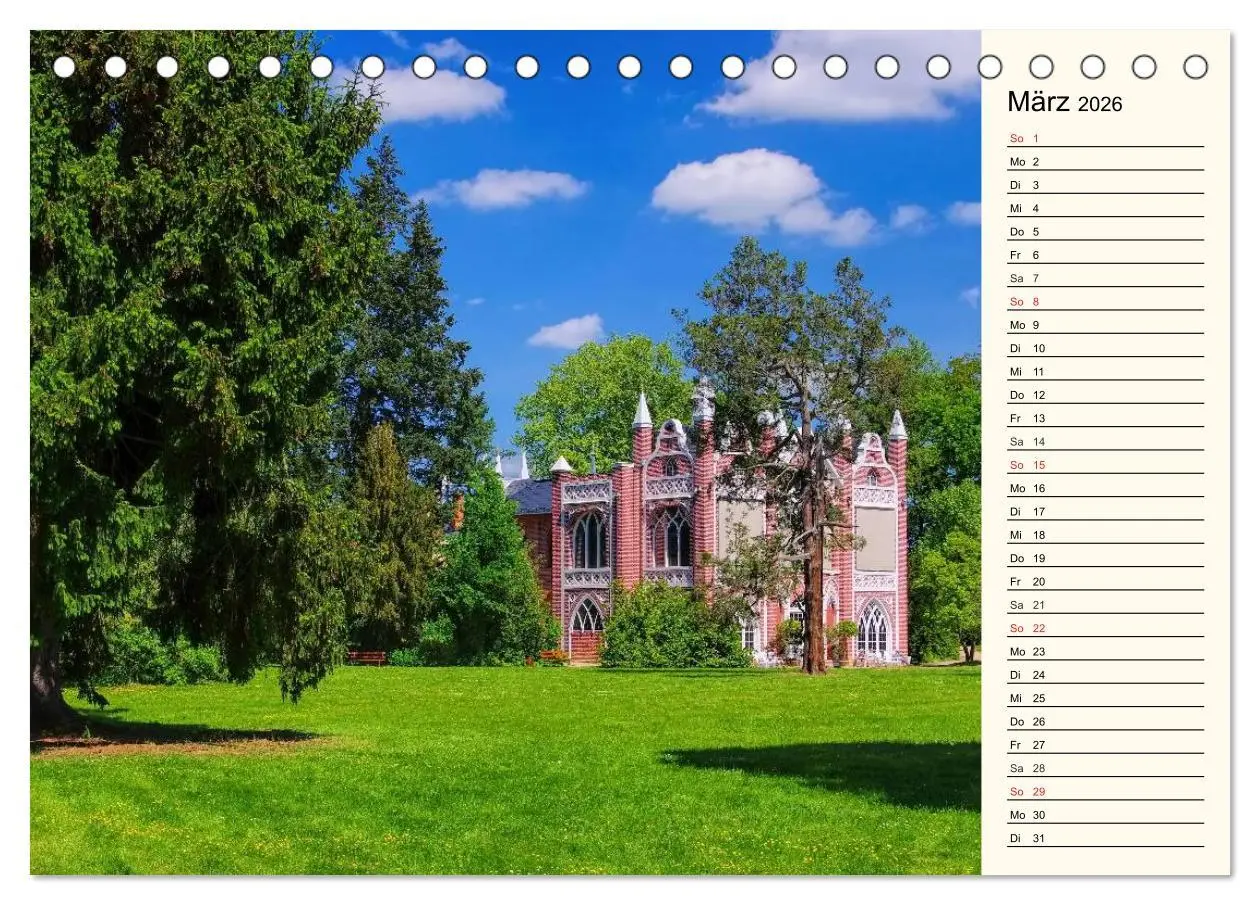 Bild: 9783457979969 | Spaziergang durch den Wörlitzer Park (Tischkalender 2026 DIN A5...