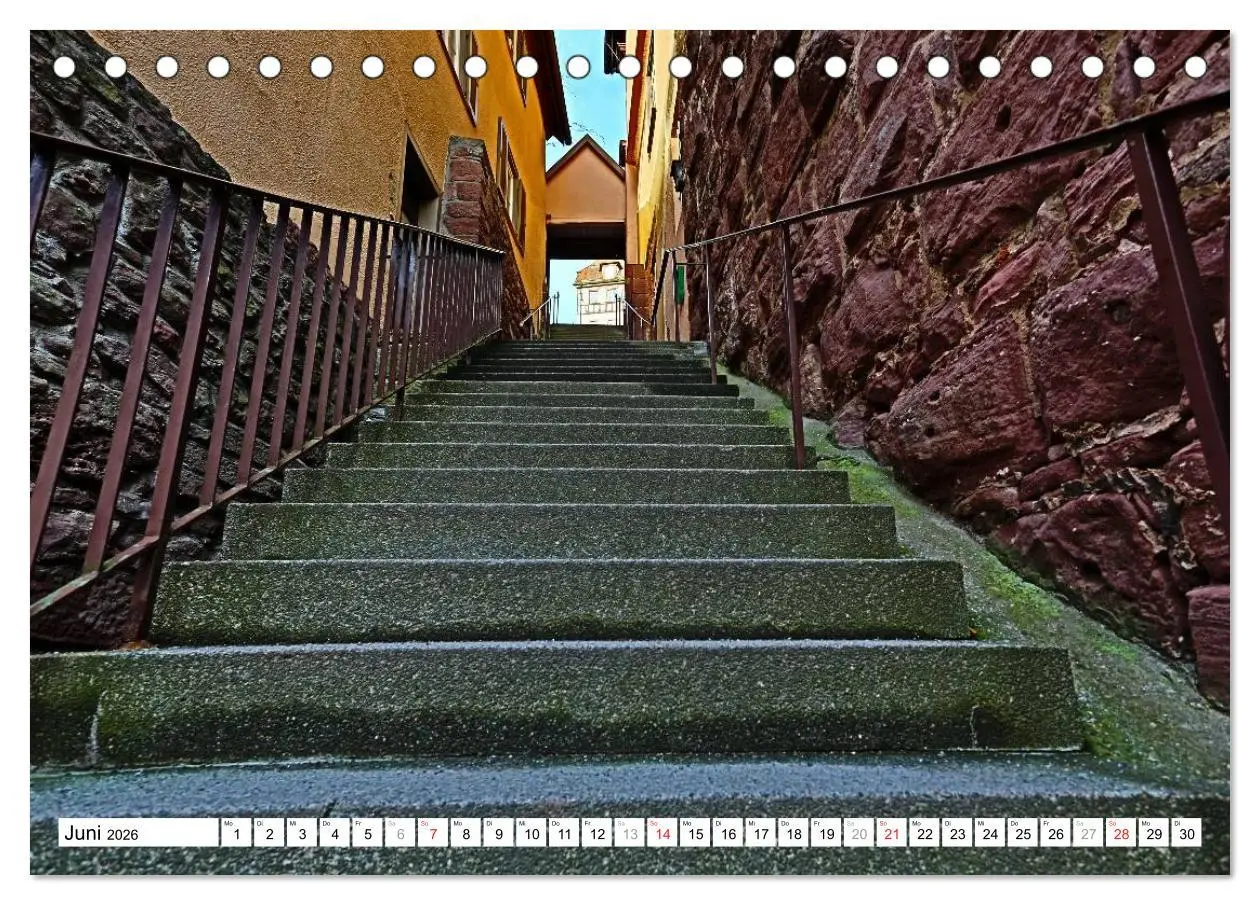 Bild: 9783516139969 | Altensteig (Tischkalender 2026 DIN A5 quer), CALVENDO Monatskalender