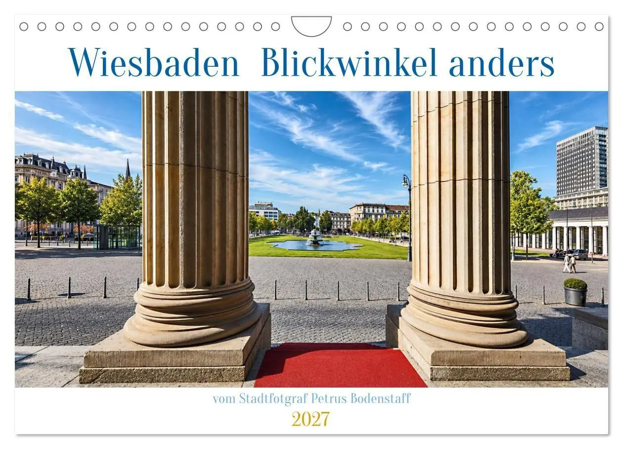 Cover: 9783594289969 | Wiesbaden Blickwinkel anders (Wandkalender 2027 DIN A4 quer),...