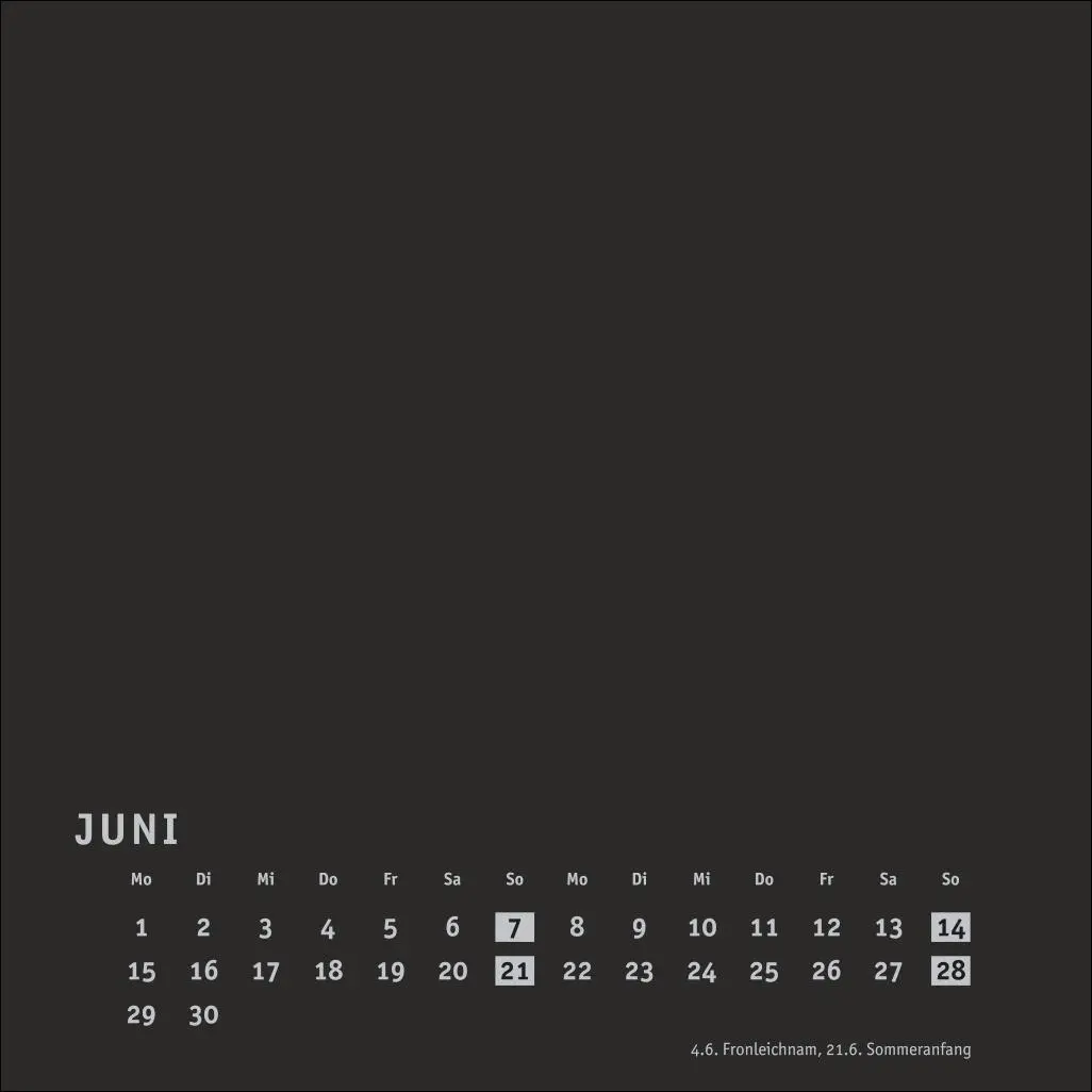 Bild: 9783756409969 | Premium-Bastelkalender schwarz klein 2026 | Heye | Kalender | 14 S.