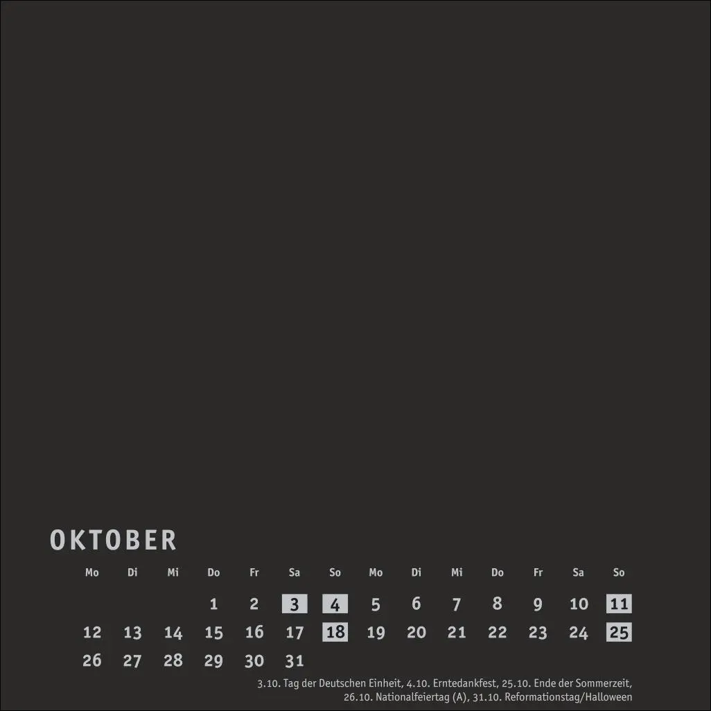 Bild: 9783756409969 | Premium-Bastelkalender schwarz klein 2026 | Heye | Kalender | 14 S.