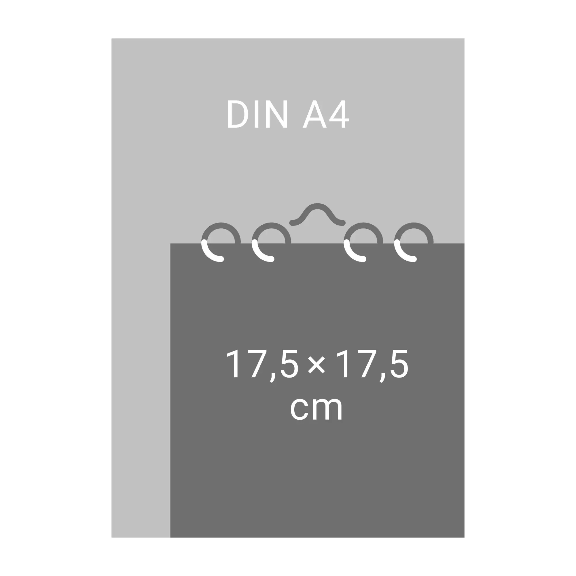 Bild: 9783756409969 | Premium-Bastelkalender schwarz klein 2026 | Heye | Kalender | 14 S.