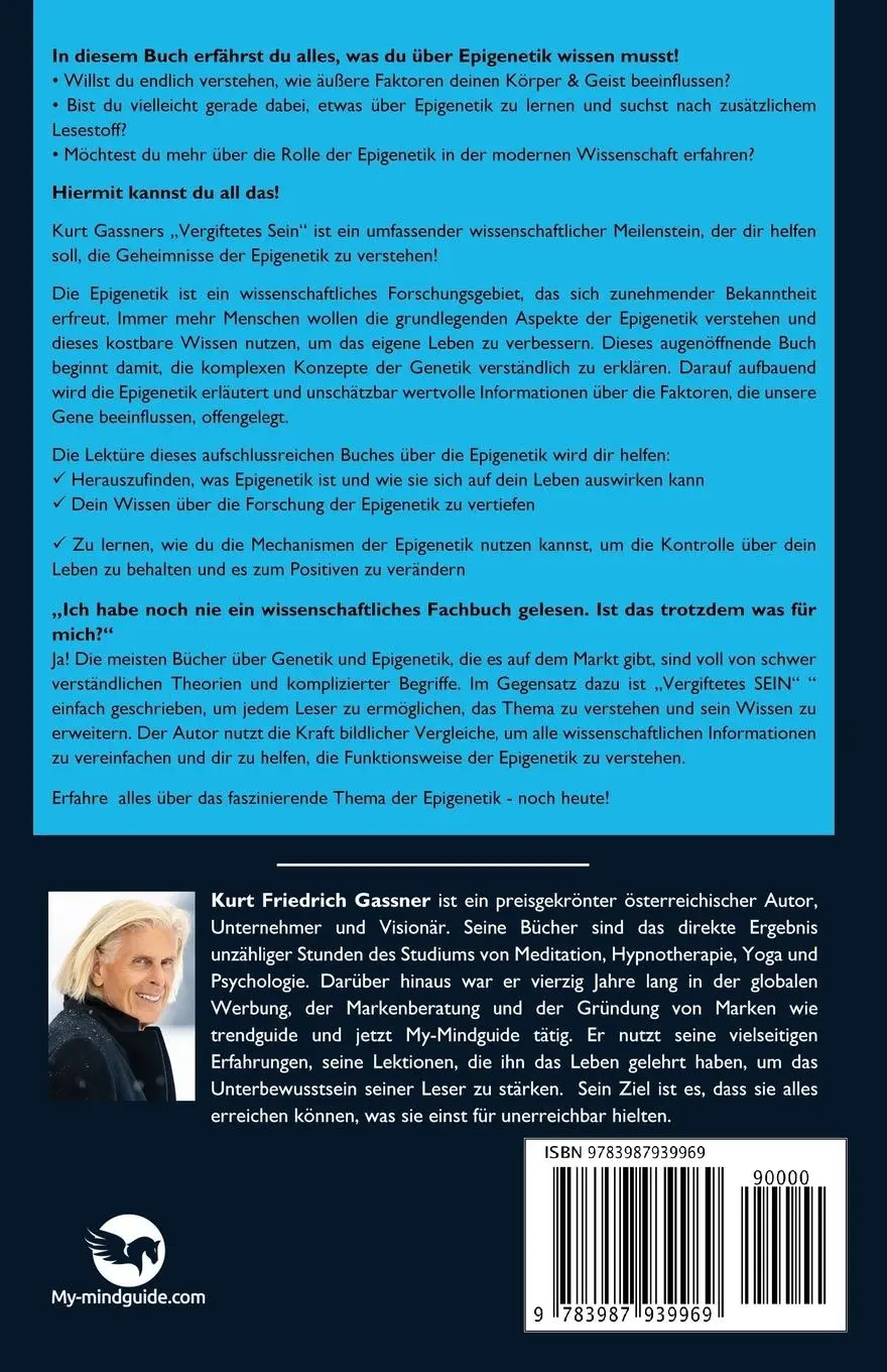 Rückseite: 9783987939969 | Vergiftetes Sein | Für ein besseres Verständnis der Epigenetik | Buch
