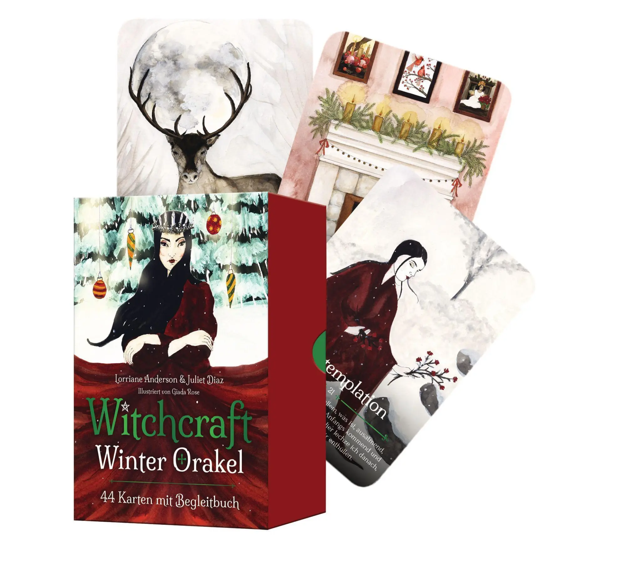 Cover: 4250939900070 | Witchcraft Winter Orakel | Lorriane Anderson (u. a.) | Box | 144 S.