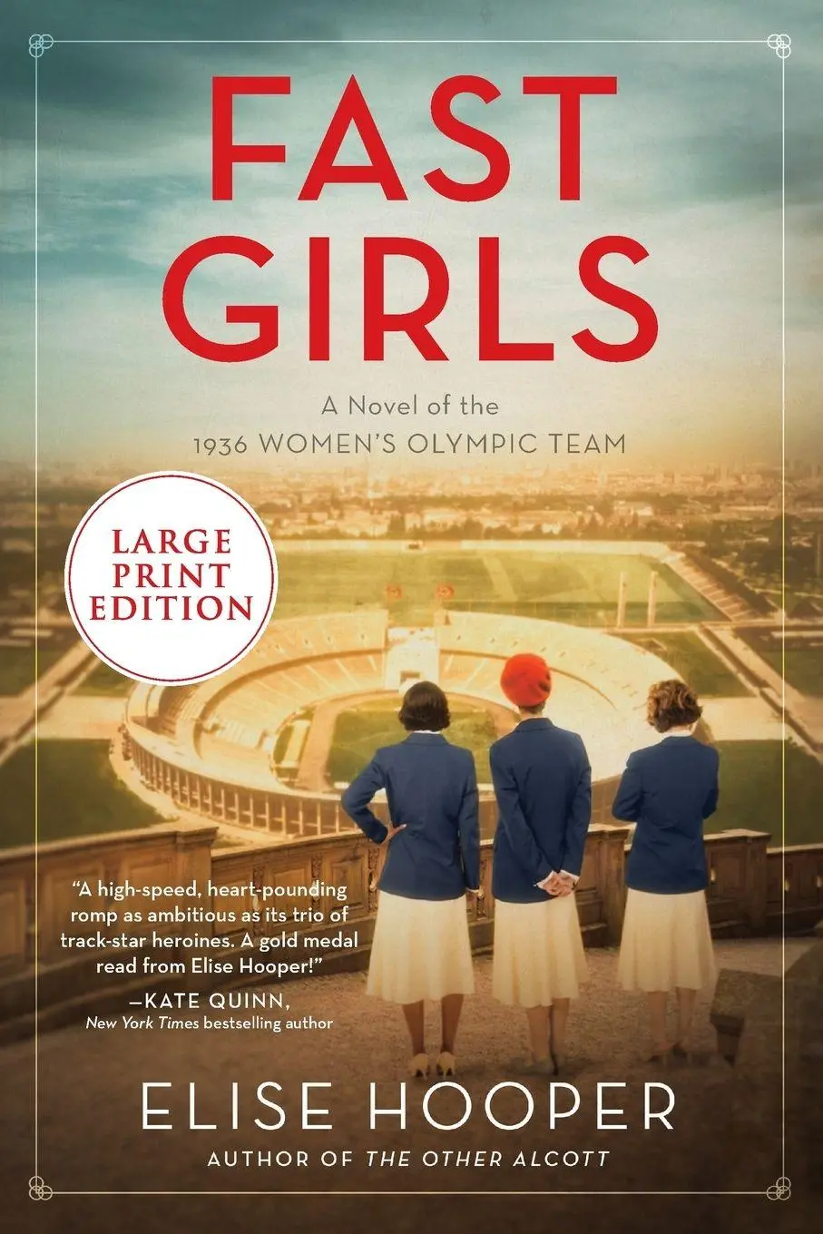 Cover: 9780063000070 | Fast Girls | A Novel of the 1936 Women's Olympic Team | Elise Hooper