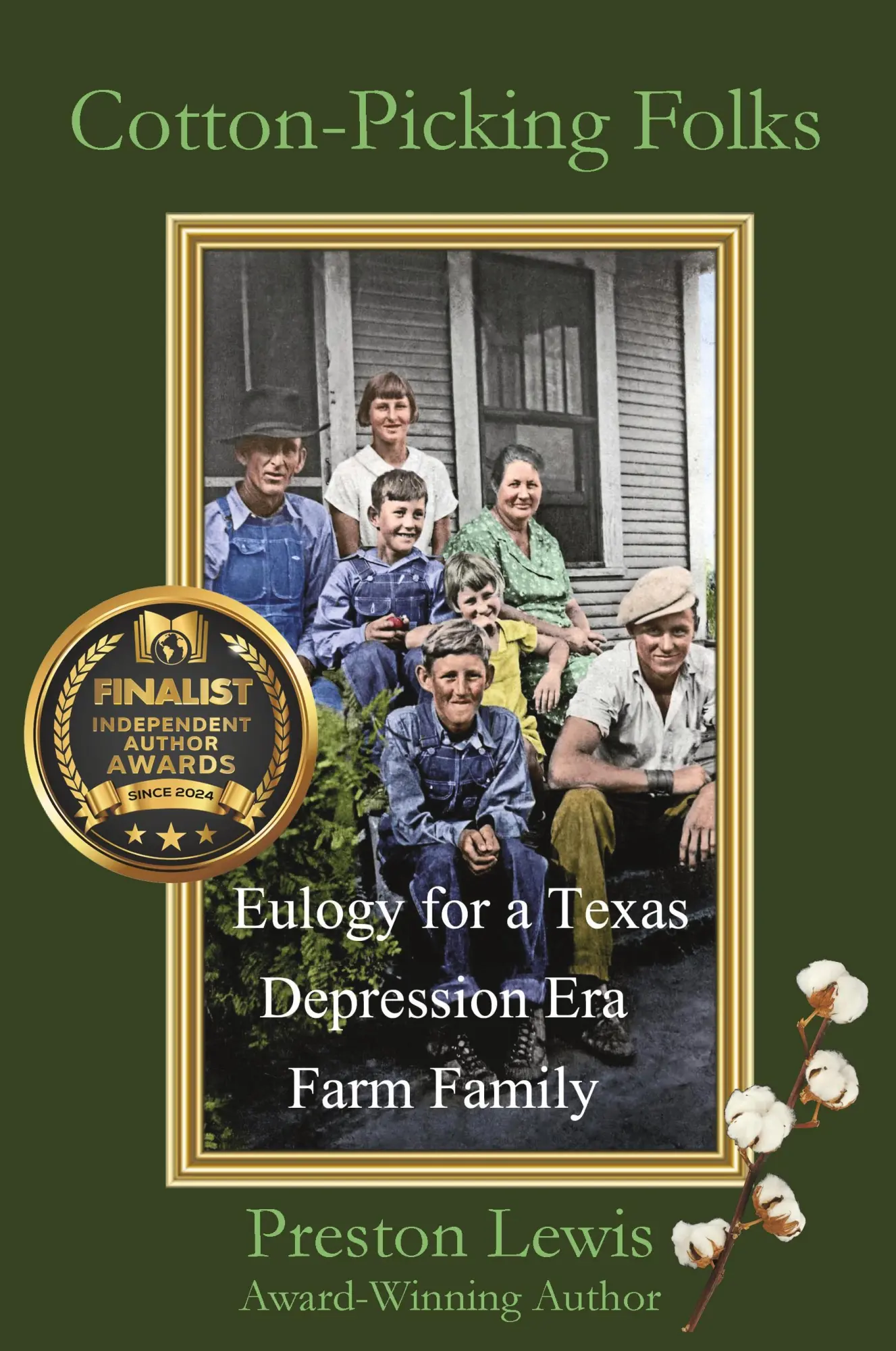 Cover: 9781964830070 | Cotton-Picking Folks | Eulogy for a Texas Depression Era Family Farm