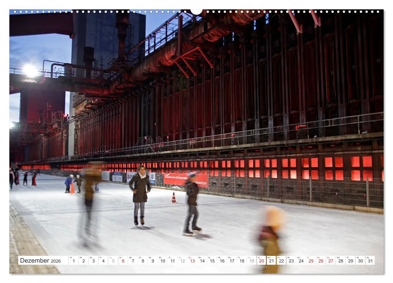 Bild: 9783457440070 | Die Zechen im Ruhrpott (Wandkalender 2026 DIN A2 quer), CALVENDO...