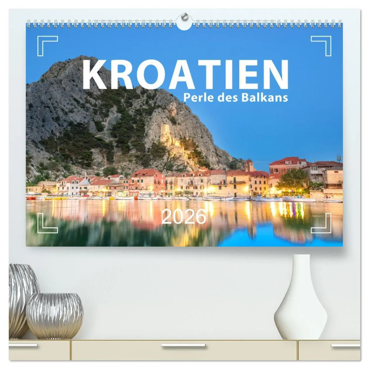 Cover: 9783457510070 | Kroatien - Perle des Balkans (hochwertiger Premium Wandkalender...