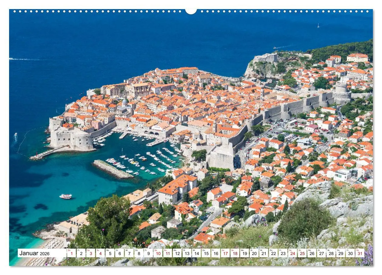Bild: 9783457510070 | Kroatien - Perle des Balkans (hochwertiger Premium Wandkalender...