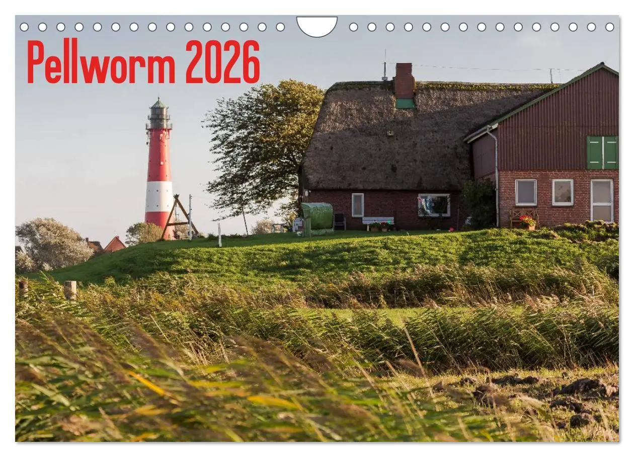 Cover: 9783516220070 | Pellworm 2026 (Wandkalender 2026 DIN A4 quer), CALVENDO Monatskalender