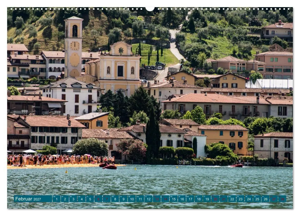 Bild: 9783569480070 | Iseo-See (hochwertiger Premium Wandkalender 2027 DIN A2 quer),...