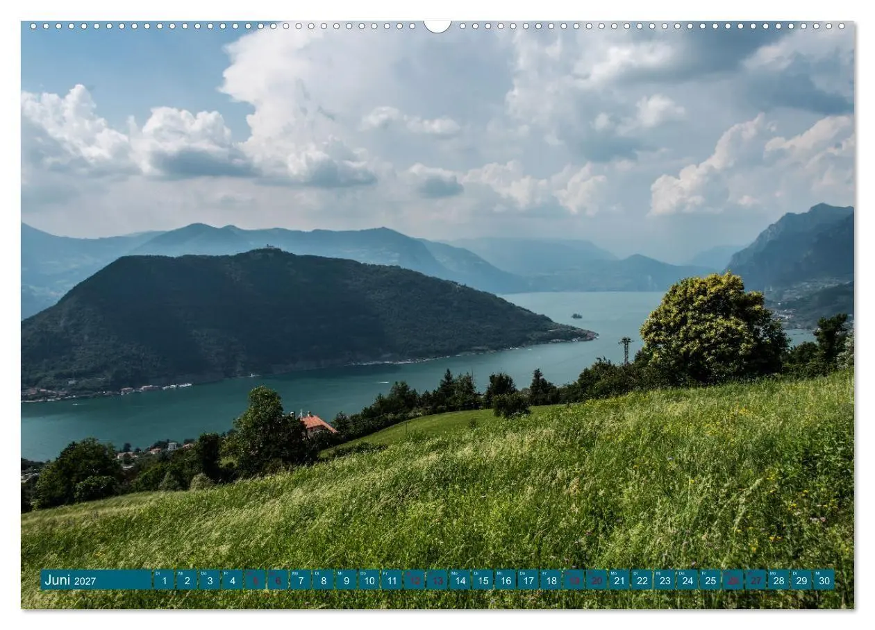 Bild: 9783569480070 | Iseo-See (hochwertiger Premium Wandkalender 2027 DIN A2 quer),...