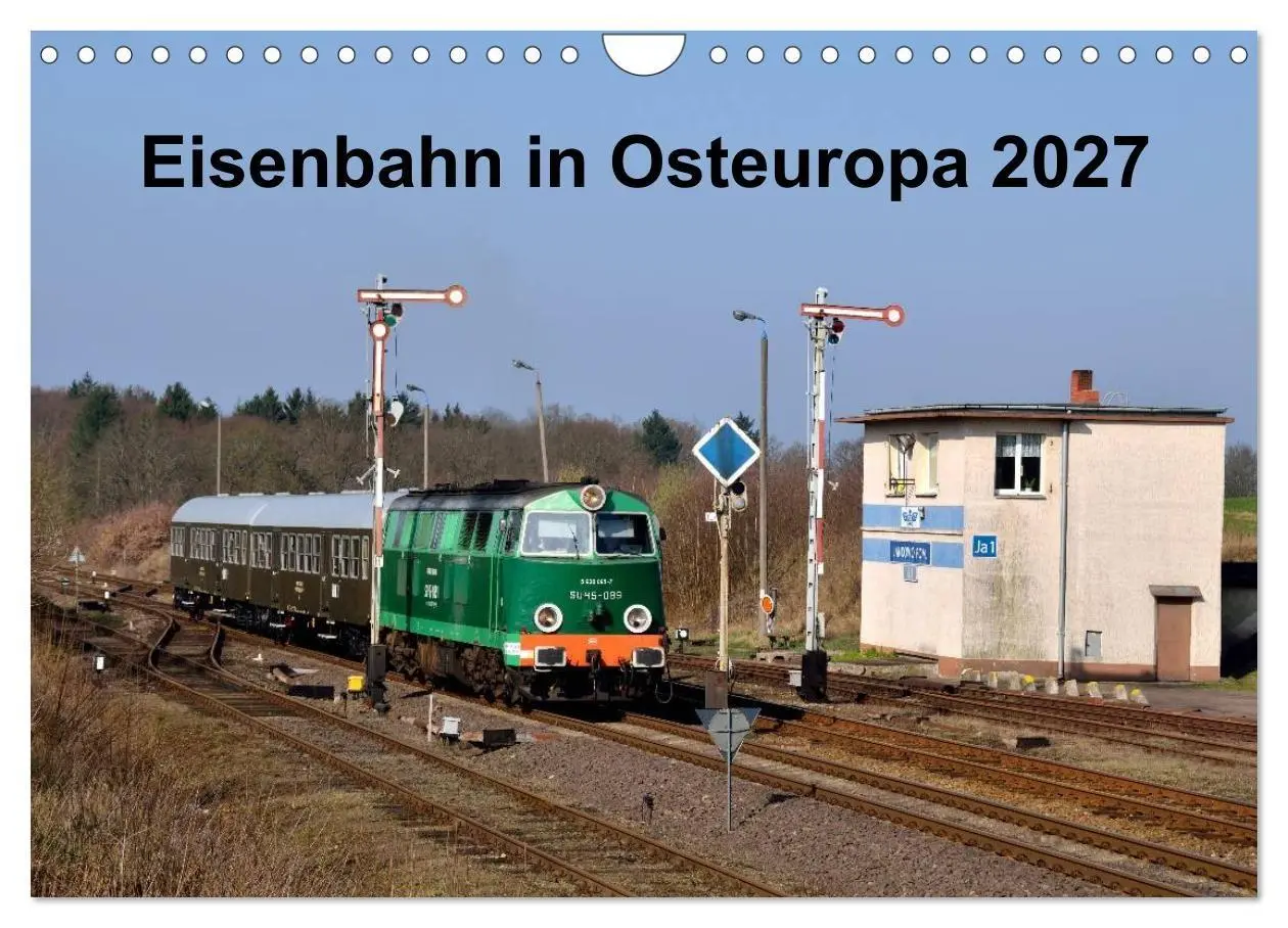 Cover: 9783594060070 | Eisenbahn Kalender 2027 - Oberlausitz und Nachbarländer...