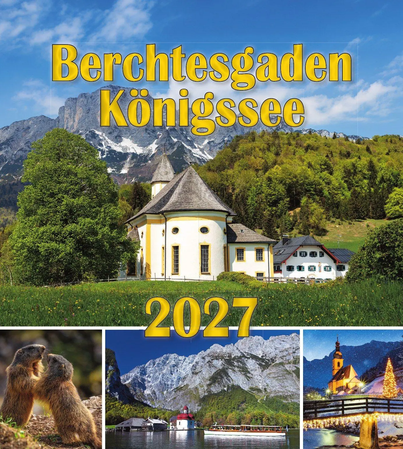 Cover: 9783985040070 | Postkartenkalender Berchtesgaden 2027 | Kalender | 14 S. | Deutsch
