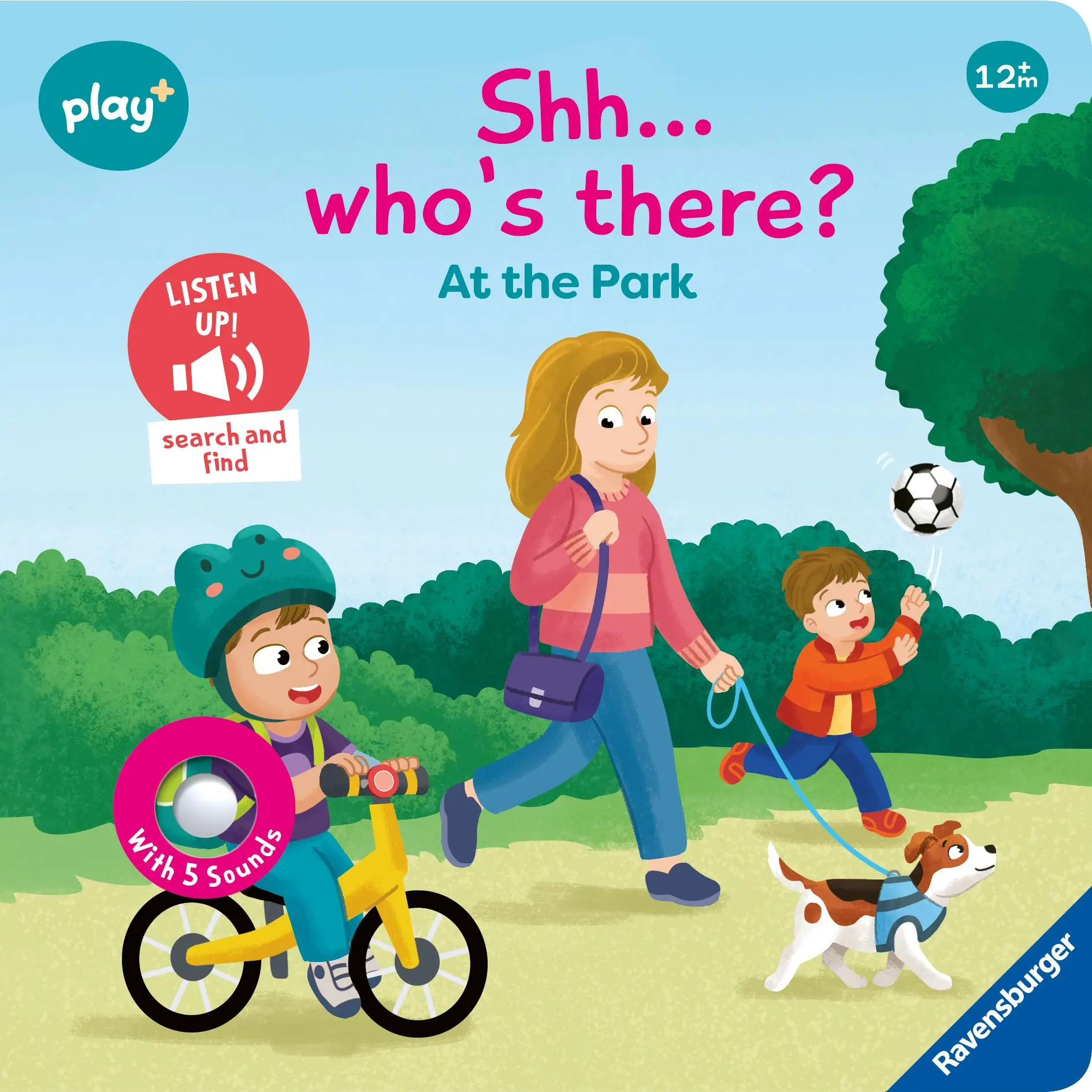 Cover: 9783380970170 | Play+ Shh ... who's there? At the Park (sound book) | Maria Höck
