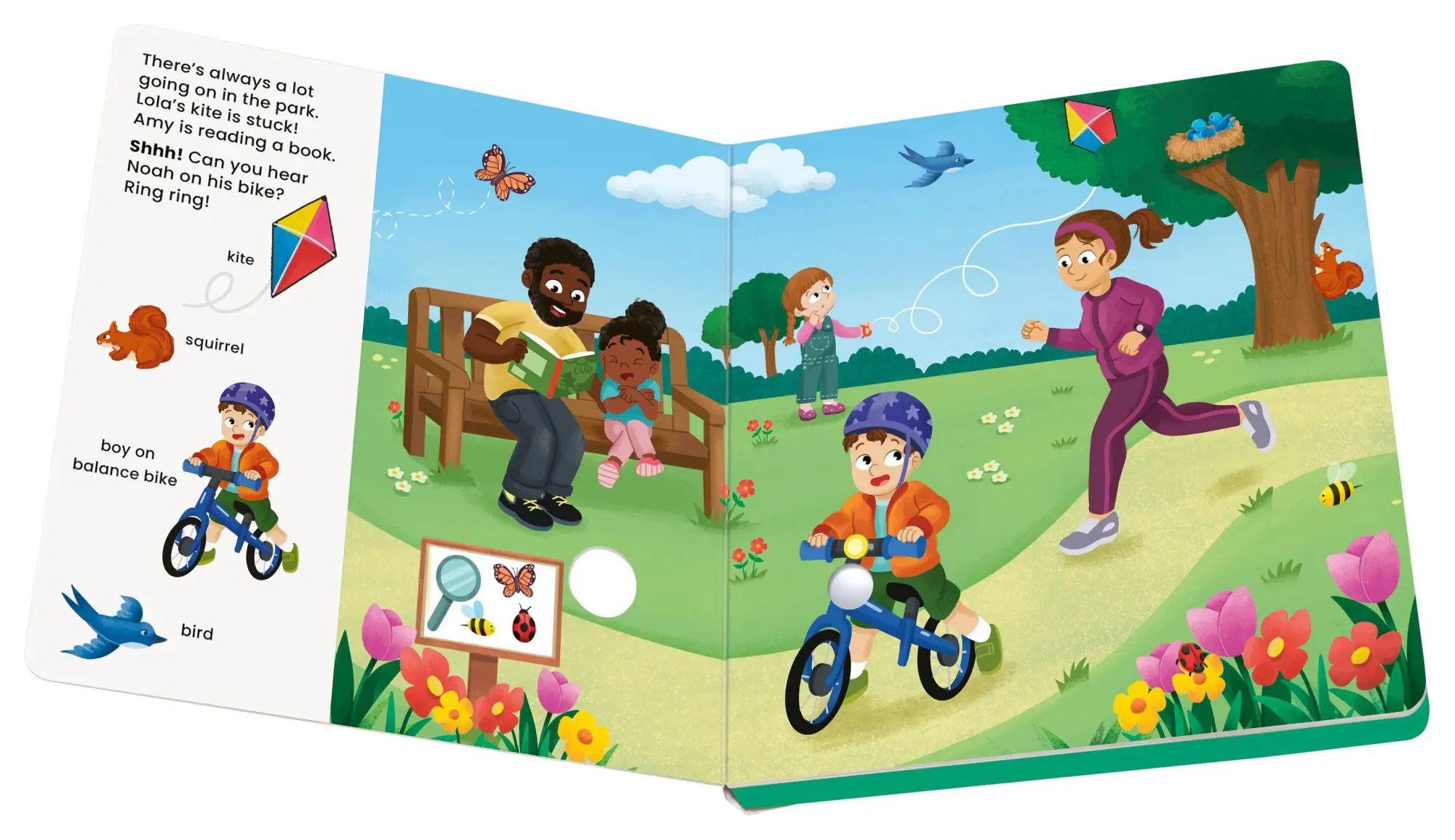 Bild: 9783380970170 | Play+ Shh ... who's there? At the Park (sound book) | Maria Höck