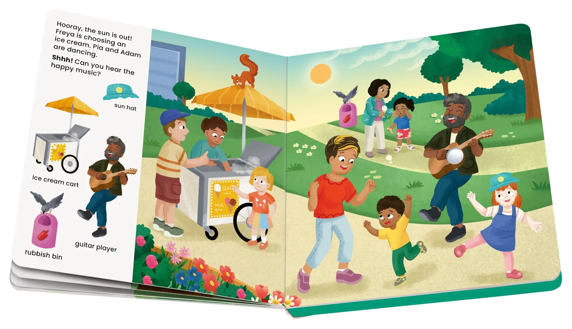 Bild: 9783380970170 | Play+ Shh ... who's there? At the Park (sound book) | Maria Höck