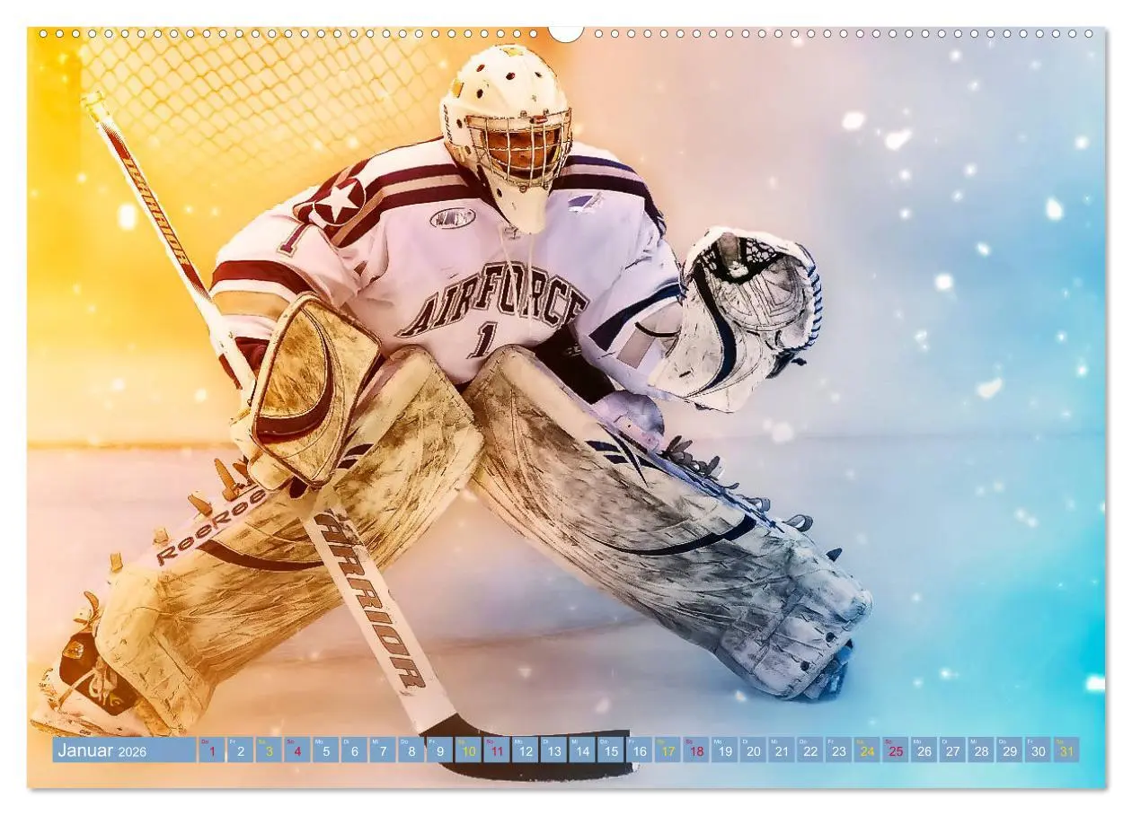 Bild: 9783457740170 | Eishockey - Fight (hochwertiger Premium Wandkalender 2026 DIN A2...