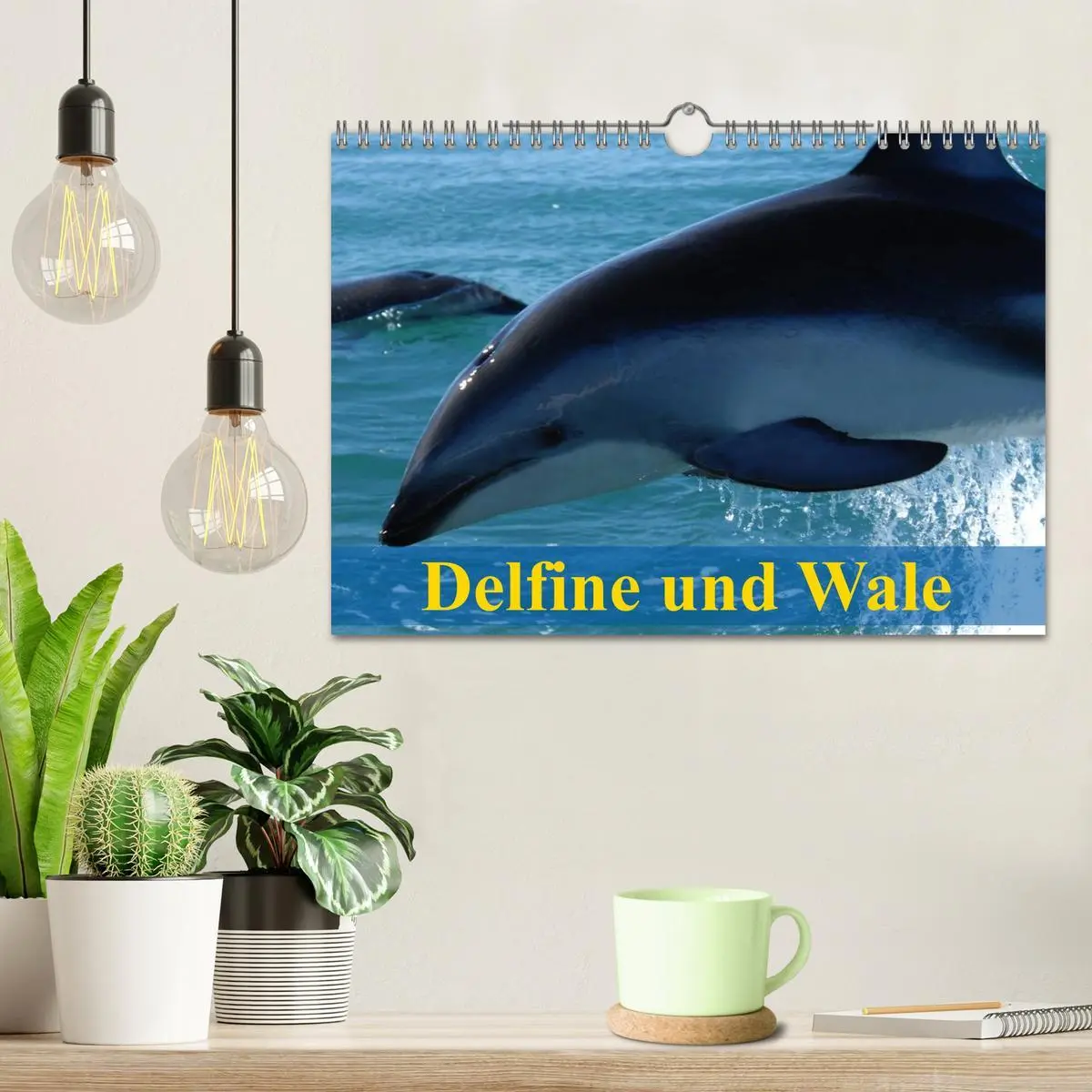 Bild: 9783516140170 | Delfine und Wale (Wandkalender 2026 DIN A4 quer), CALVENDO...