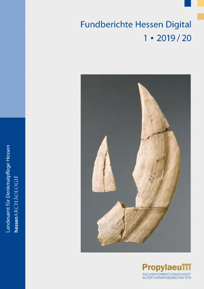 Cover: 9783969290170 | Fundberichte Hessen digital / Fundberichte Hessen Digital 2019/20