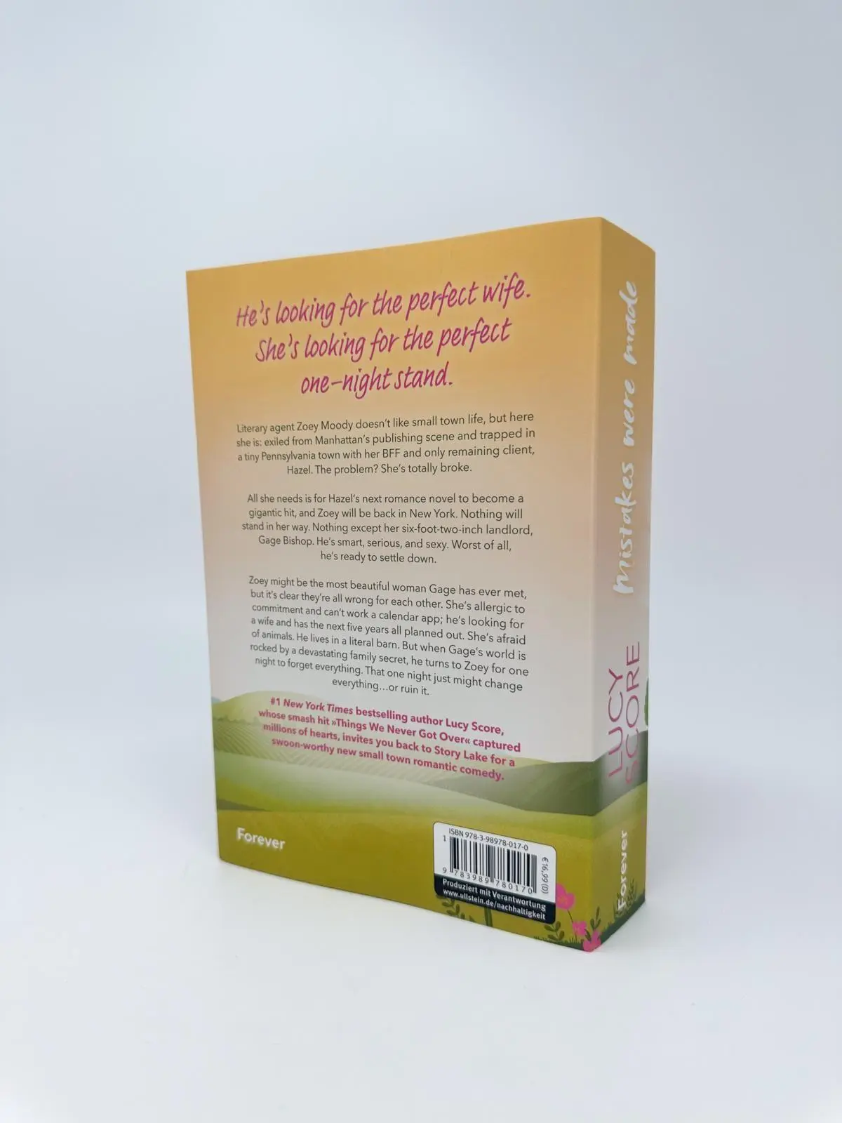 Bild: 9783989780170 | Mistakes were Made. English Edition by Forever | Lucy Score | Buch