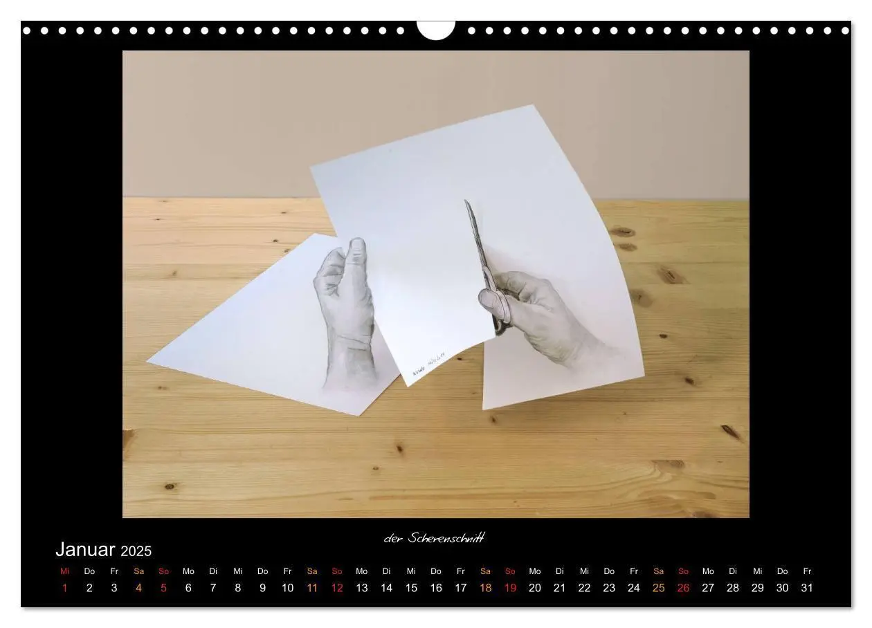 Bild: 9783435710270 | optische Täuschungen 2025 (Wandkalender 2025 DIN A3 quer), CALVENDO...