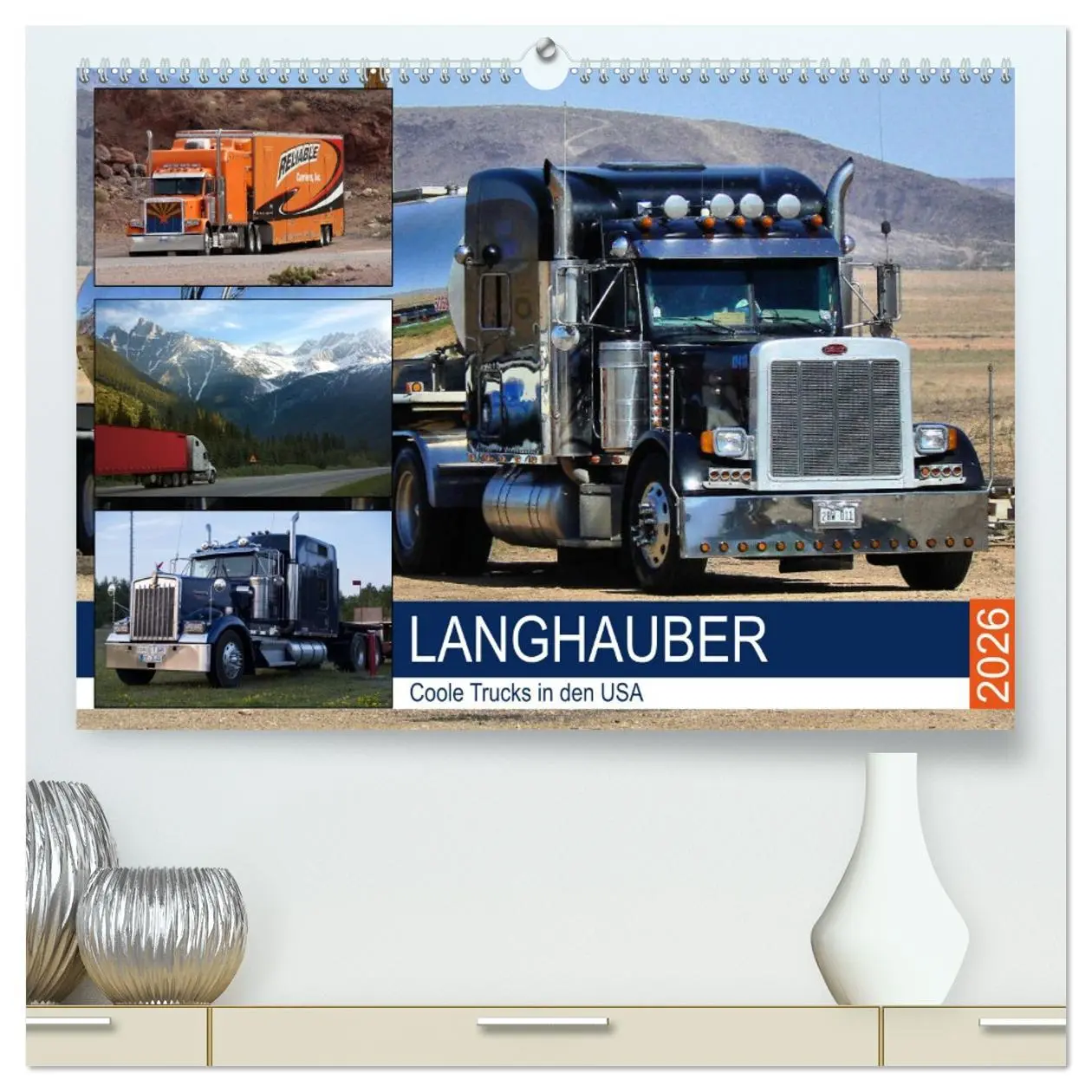 Cover: 9783457730270 | Langhauber. Coole Trucks in den USA (hochwertiger Premium...