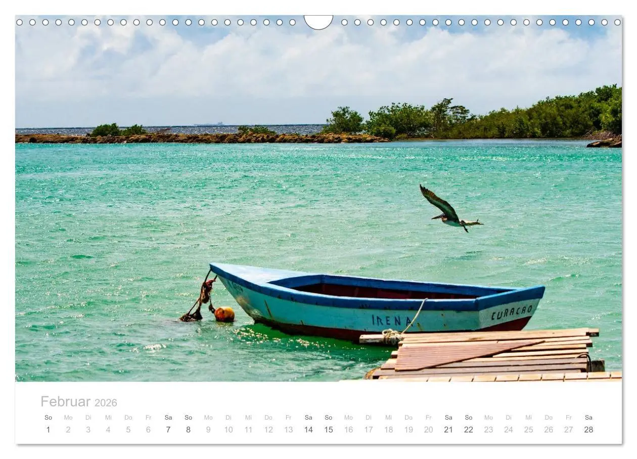 Bild: 9783457970270 | Trauminsel Curaçao (Wandkalender 2026 DIN A3 quer), CALVENDO...